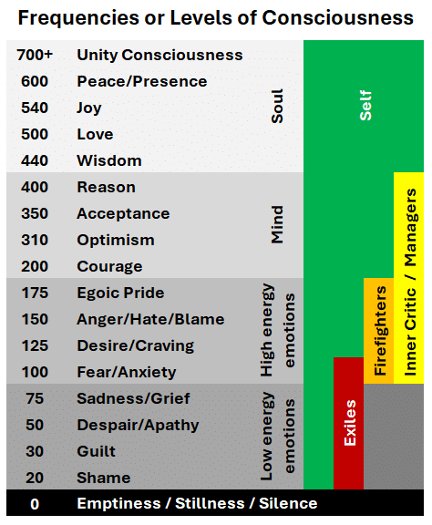 IFS and Level of Consciousness IFS and Level of Consciousness